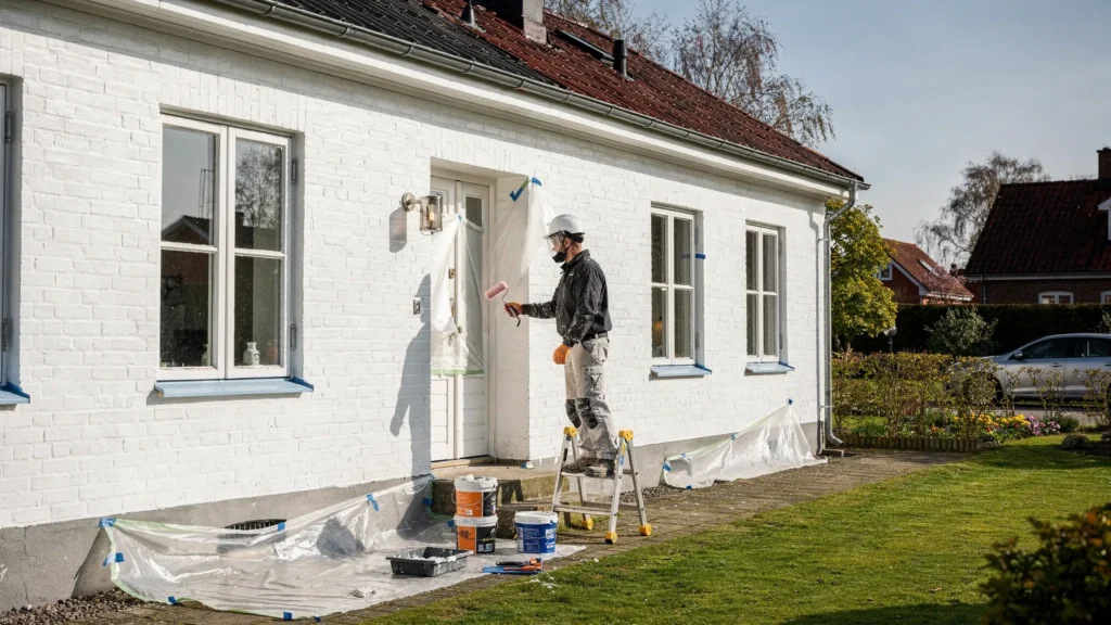 Male facade med en finish der holder i dansk vejr - Main Image