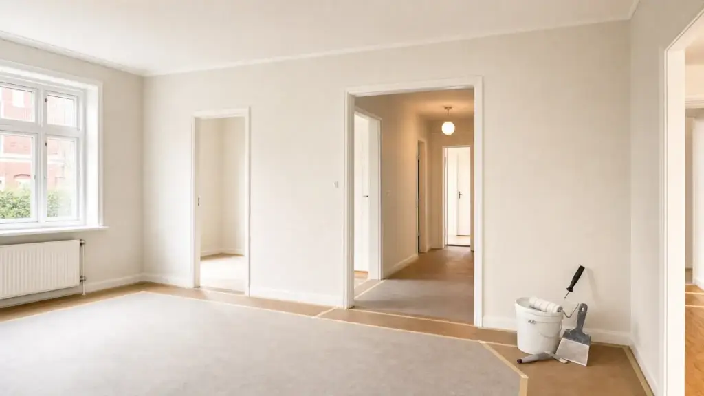Maling af lejlighed pris: Se hvad der påvirker prisen - Main Image